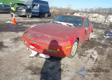 1987 Porsche 944 z USA, uszkodzony, nr VIN WP0AA2956HN150561